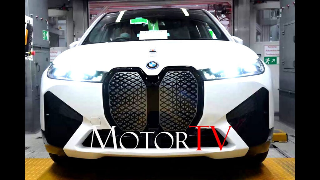 CAR FACTORY All New 2022 BMW IX Production Assembly Manufacturing 
