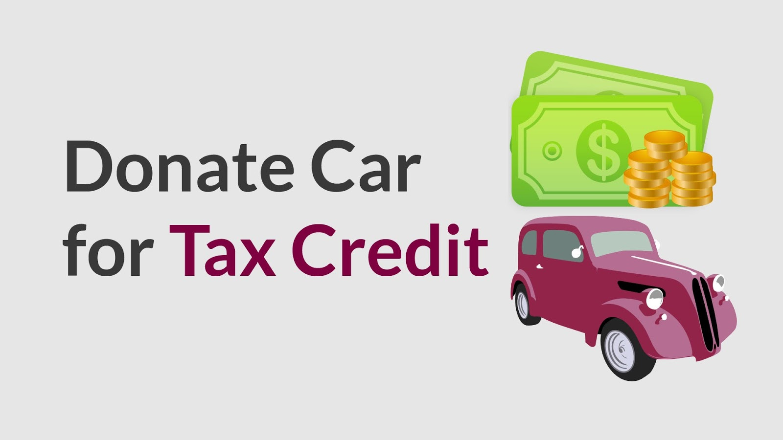 Tax Rebate For Donating Car
