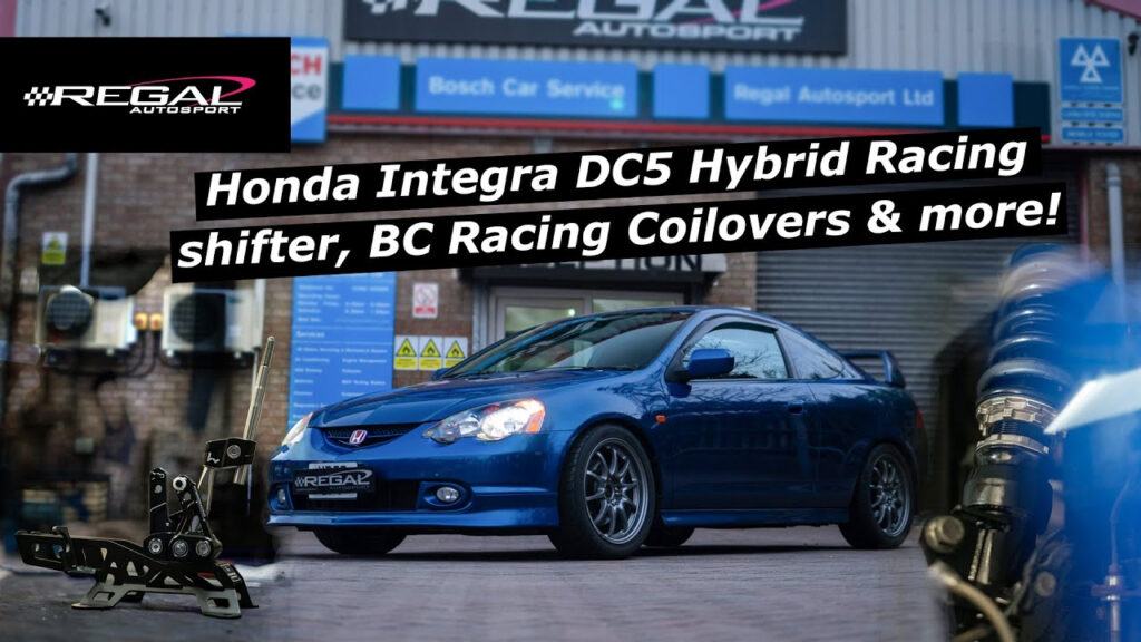 Honda Integra DC5 BC Racing Coilovers Hybrid Racing Shifter Install 