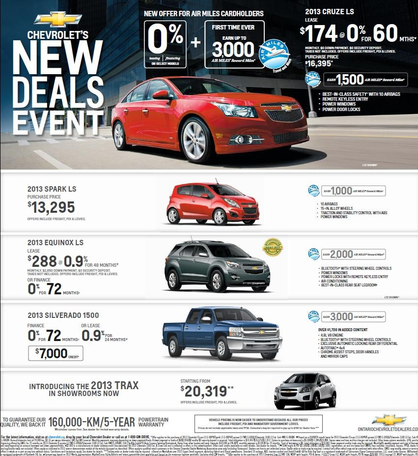 Gm New Car Rebates